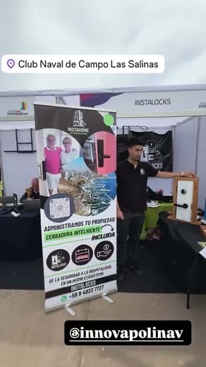 Stand de Instalocks en la feria