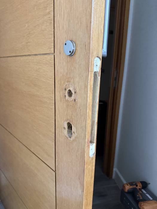 Puerta antes