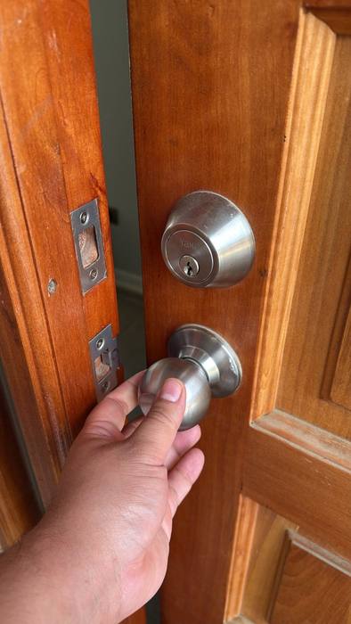 Puerta antes