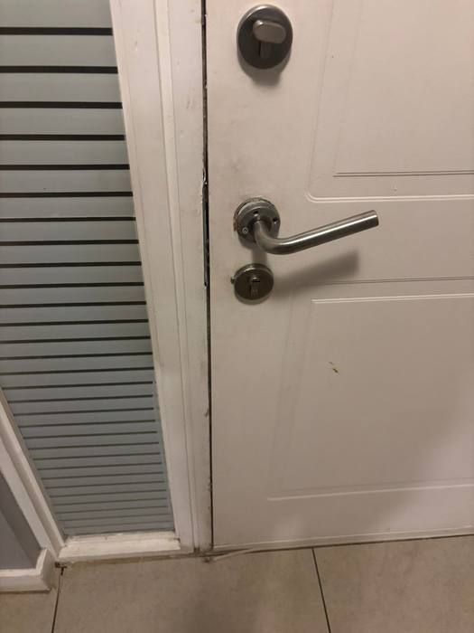 Puerta antes